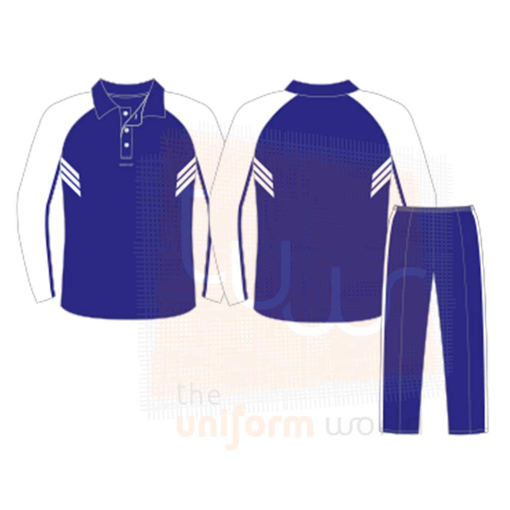 cricket jersey full sleeve blue