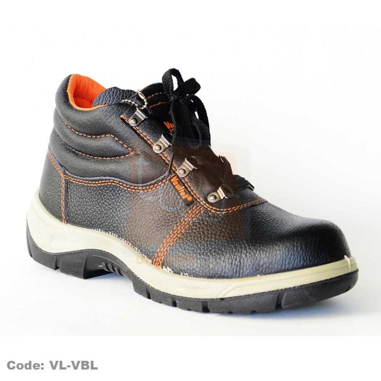 Black Vaultex Safety Shoes High Ankle VLVBL Dubai UAE Leading