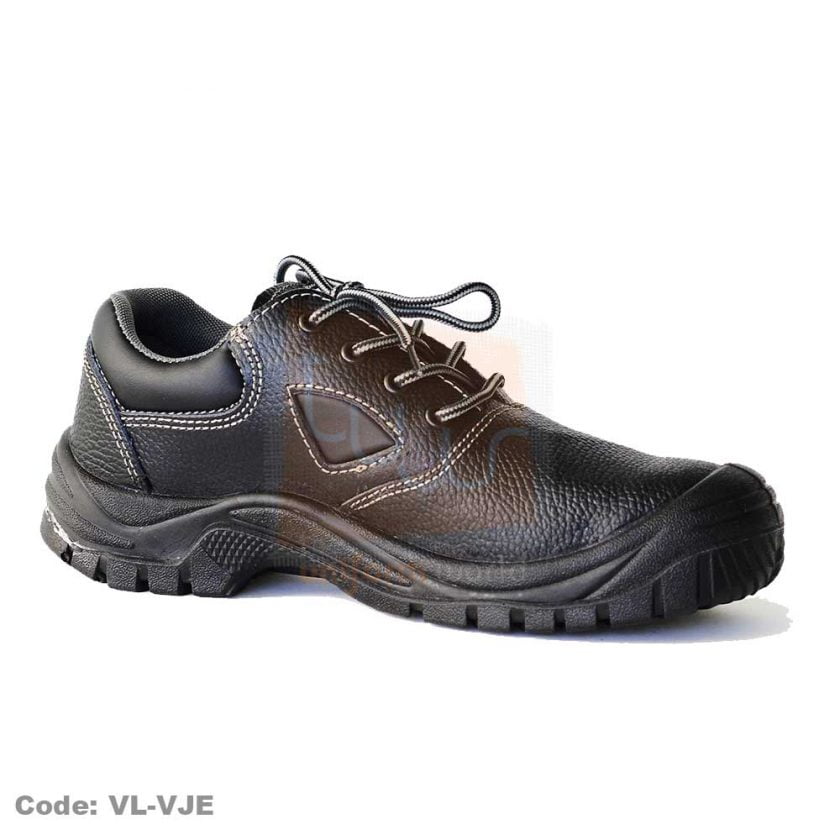 Black Vaultex Safety Shoes Low Ankle Steel Toe VLDRY Dubai UAE