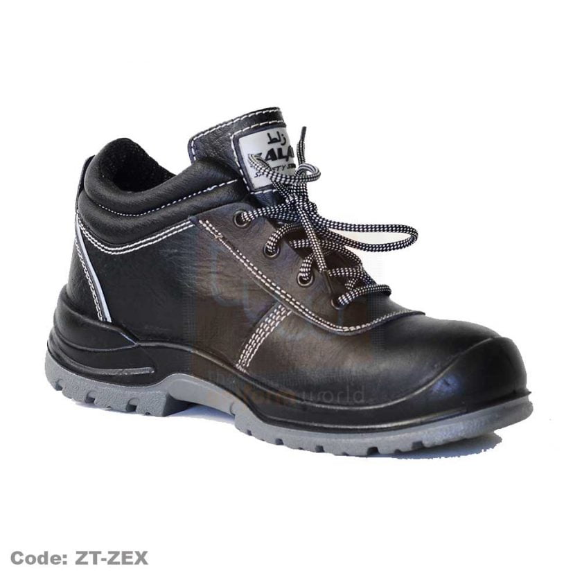 Black Zalat Safety Shoes High Ankle ZTZEX Dubai UAE Leading