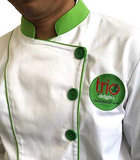 chef jacket embroidery in dubai