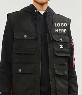 multi-pocket vest printing companies in dubai uae