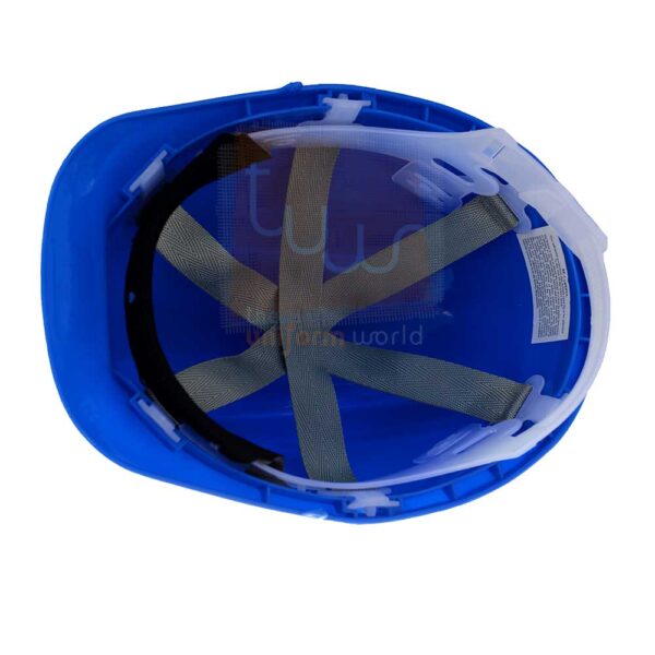 Royal Blue Hard Hat with Pin Lock Suspension - Image 3