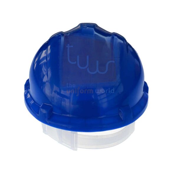 Royal Blue Hard Hat with Pin Lock Suspension - Image 4