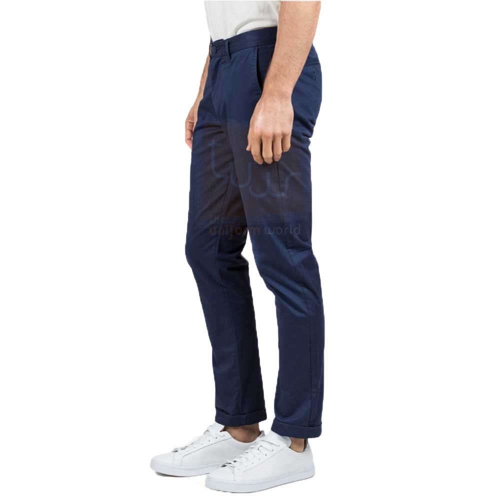 navy blue chinos