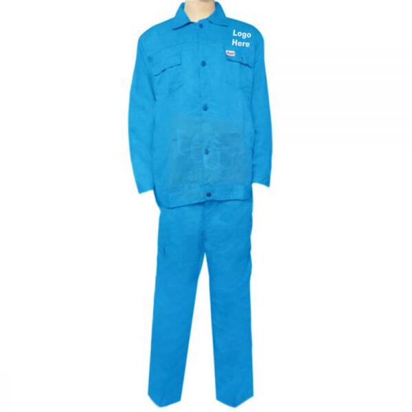 Green 2-Piece Coveralls Cotton Twill - Image 7