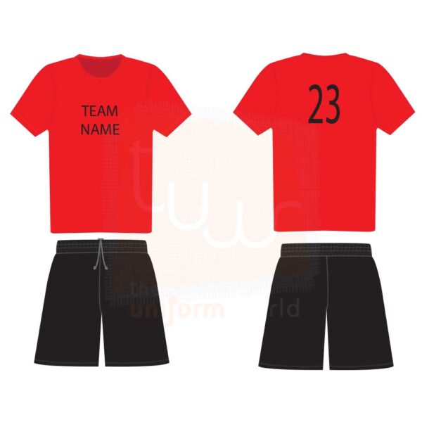 Warm-up Basketball Jerseys Red Black