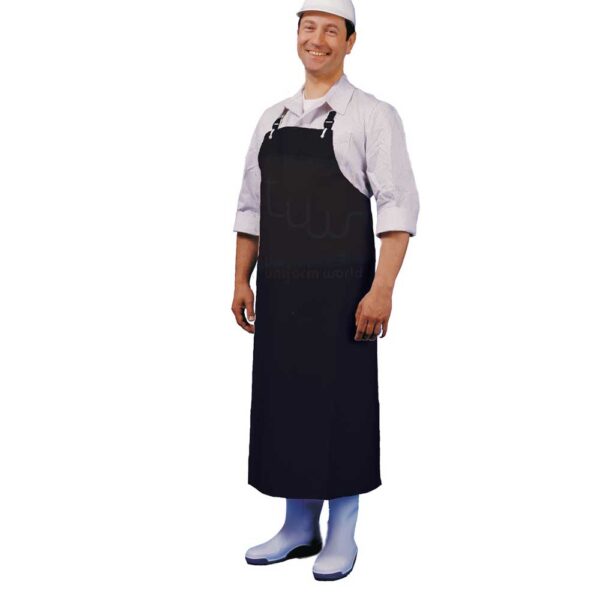 Butcher Workwear Shirts with Black Bib Apron