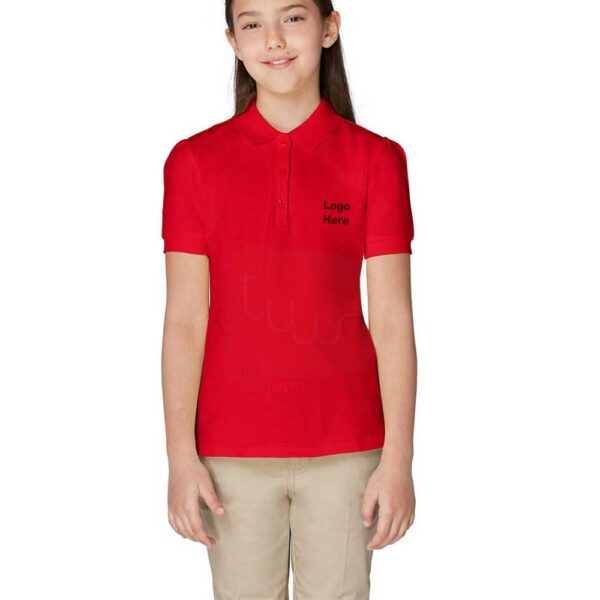 Red Plain Polo Shirts