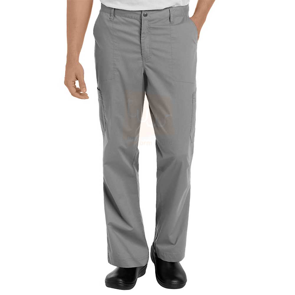 Grey Flat Casual Trouser with Knee Pocket - Dubai UAE | Leading ...