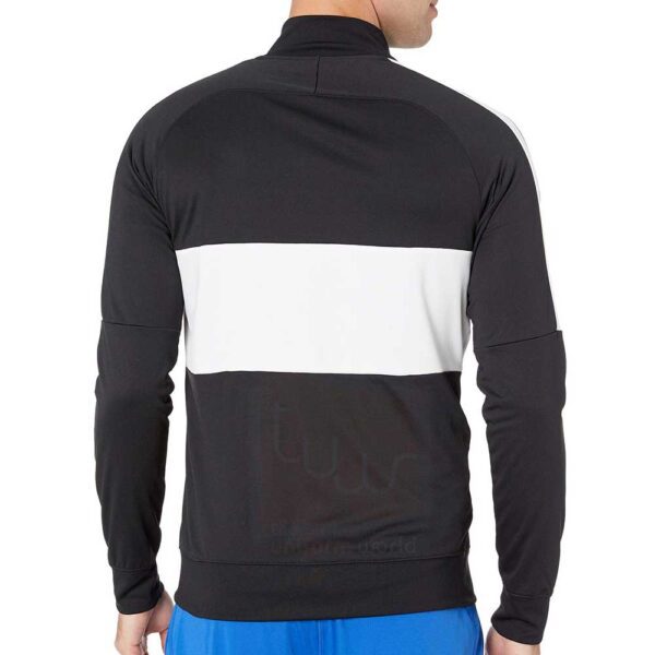 Black 2-Tone Track Jacket with Middle Panel - Image 2