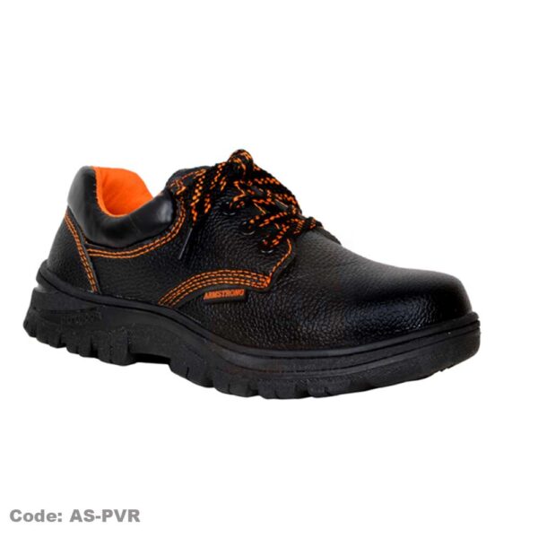 Black Safety Shoes Armstrong Low Ankle AS-PVR