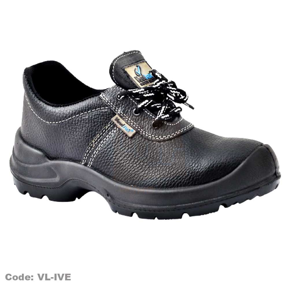 Black Vaultex Safety Shoes Low Ankle VL-IVE