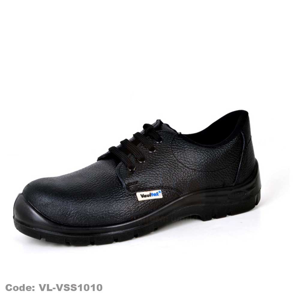 Black Vaultex Safety Shoes Low Ankle VL-VSS1010