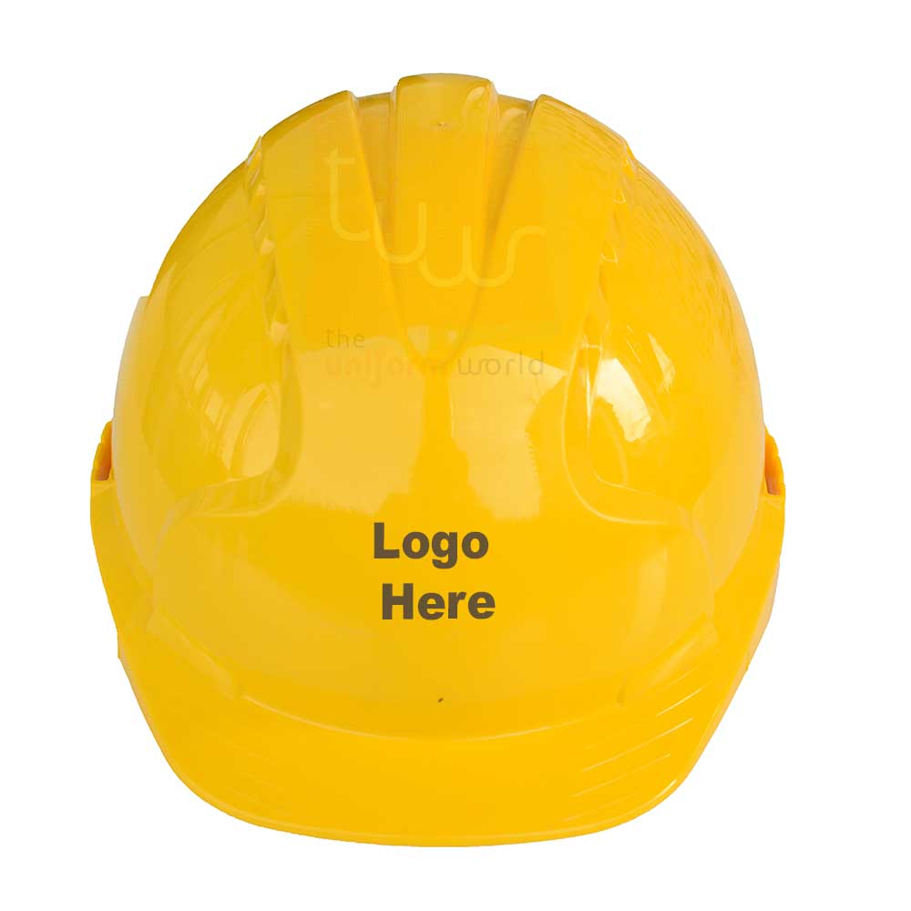 Yellow Hard Hat JSP with Ventilation