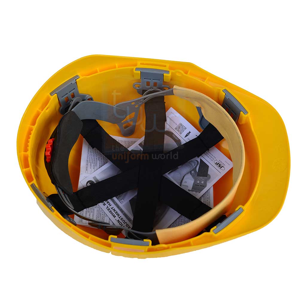 Yellow Hard Hat JSP with Ventilation - Image 4