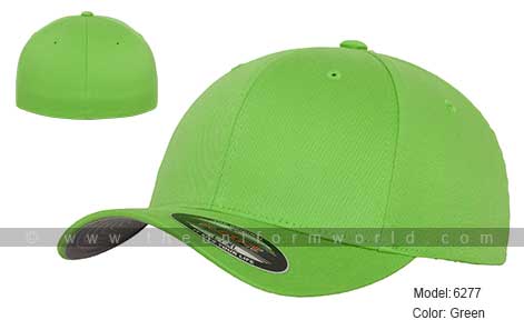 Green Parrot Flexfit Caps Supplier in Dubai UAE