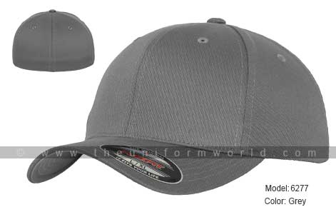 Grey Flexfit Caps Supplier in Dubai UAE