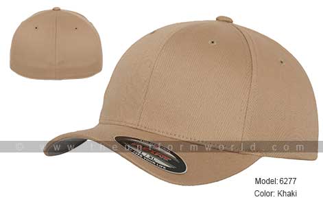 Khaki Flexfit Caps Supplier in Dubai UAE