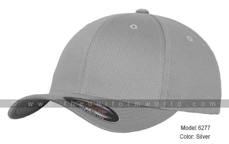 Grey Silver Flexfit Caps Supplier in Dubai UAE