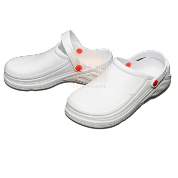 White washable clogs shoes supplier in Dubai UAE