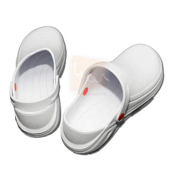 White washable clogs shoes supplier in Dubai UAE