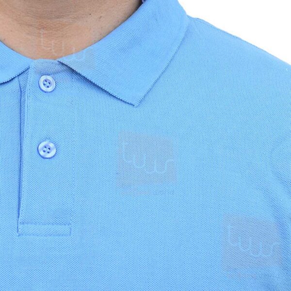 Blue Sky Plain Polo T Shirt Honeycomb - Image 2