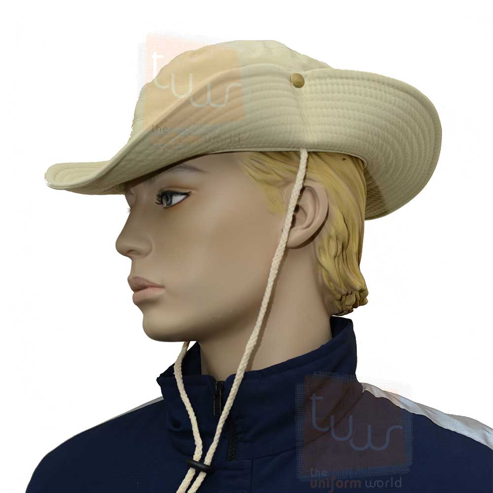 Buy Cream Safari Hats Sun Bucket Caps Supplier in Dubai UAE