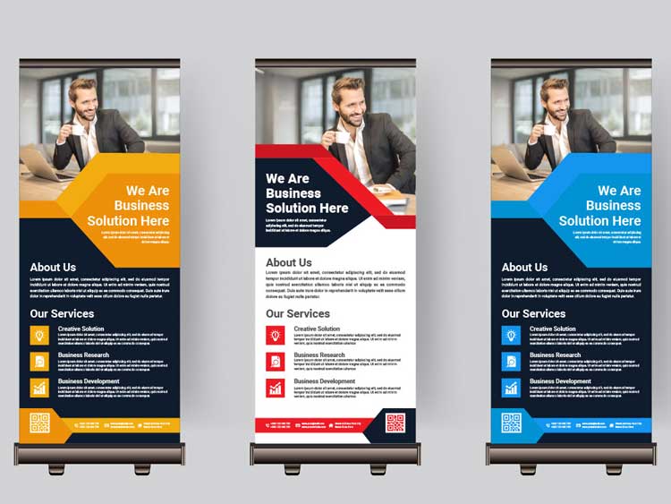 Roll up Banner Design 1026