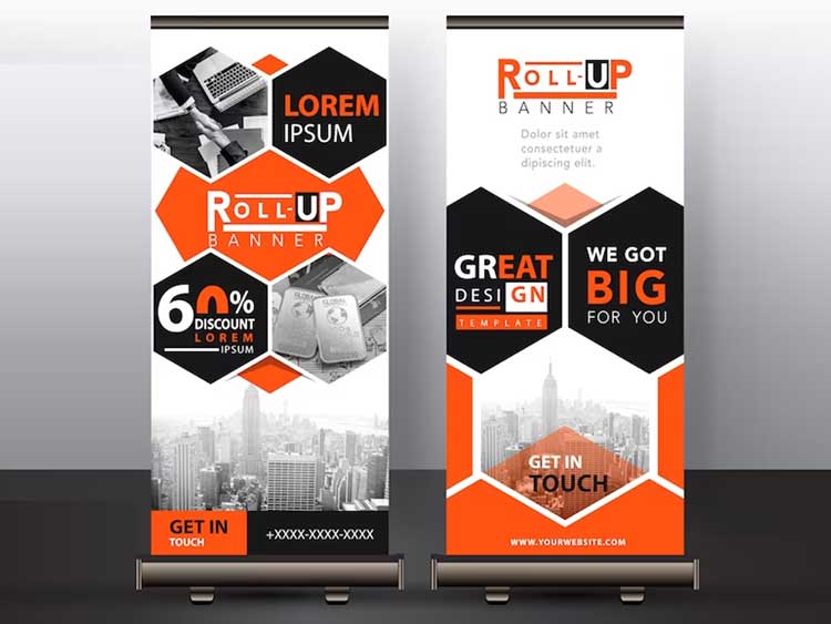 Roll up Banner Design 1031
