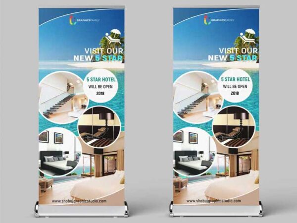 Roll up Banner Design 1032