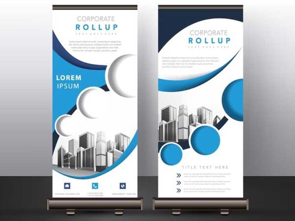 Roll up Banner Design 1038