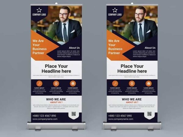 Roll up Banner Design 1040