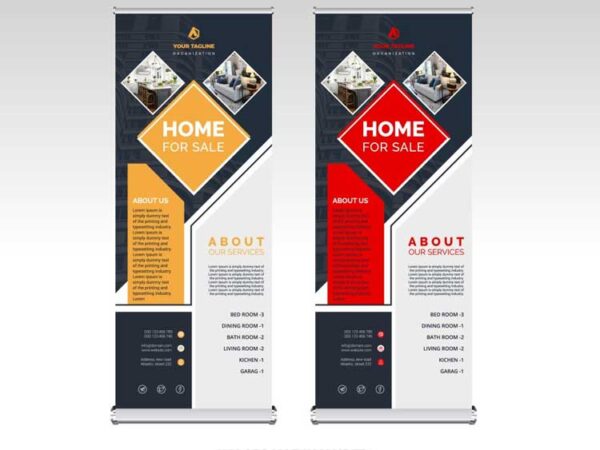 Roll up Banner Design 1044