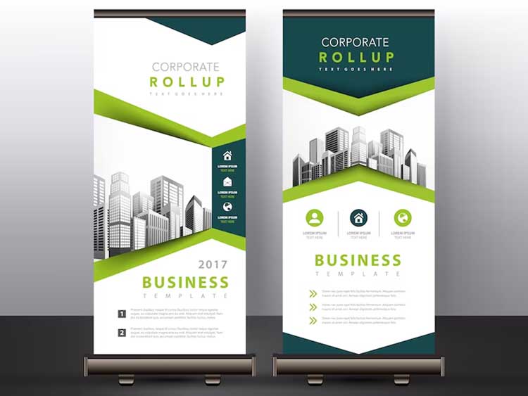 Roll up Banner Design 1047