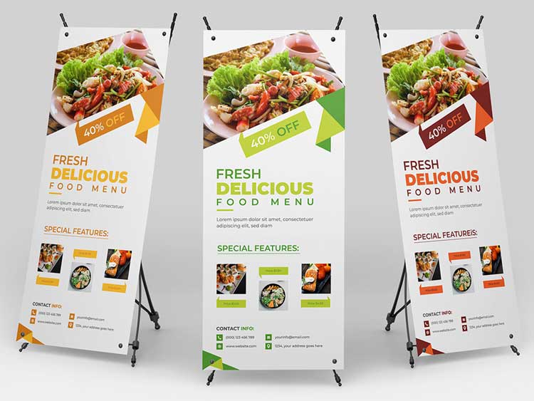 Roll up Banner Design 1057