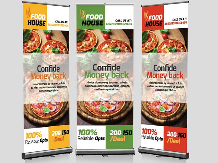 Roll up Banner Design 1059