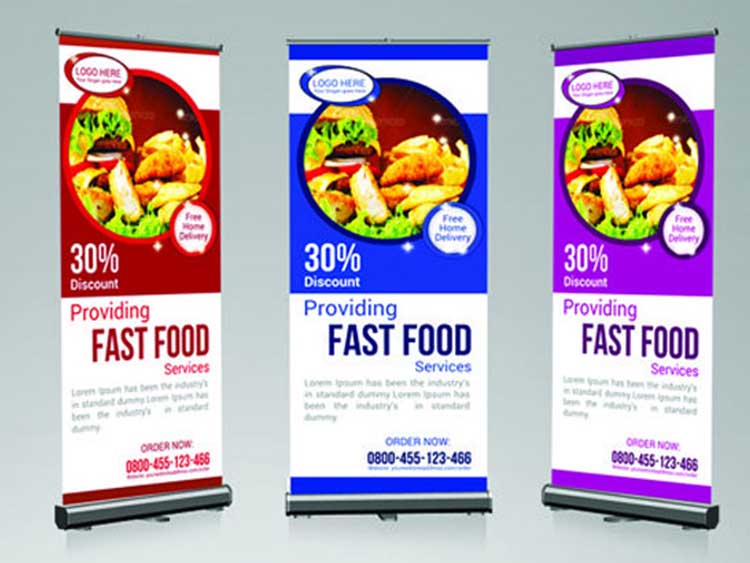 Roll up Banner Design 1061
