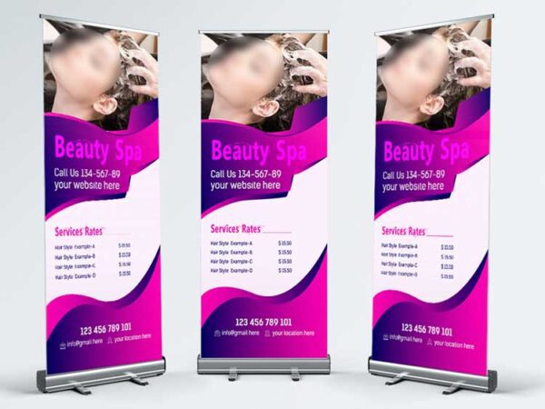 Roll up Banner Design 1070