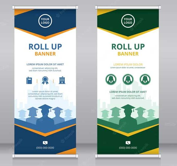 Roll up Banner Design 1074