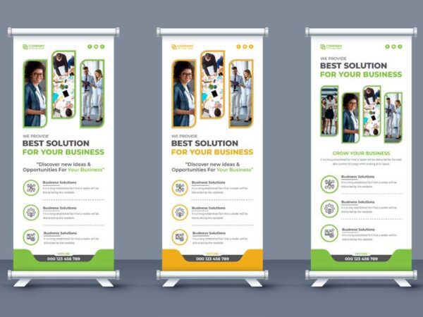 Roll up Banner Design 1078