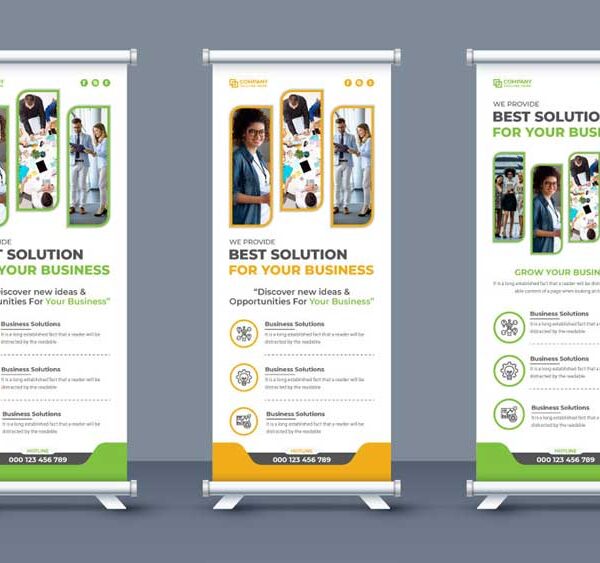 Roll up Banner Design 1078
