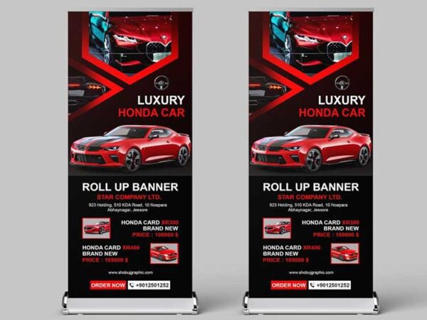 Roll up Banner Design 1083