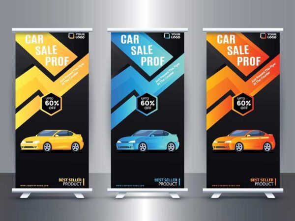 Roll up Banner Design 1085