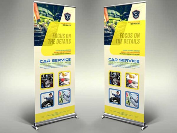 Roll up Banner Design 1087