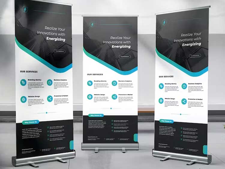 Roll up Banner Design 1092