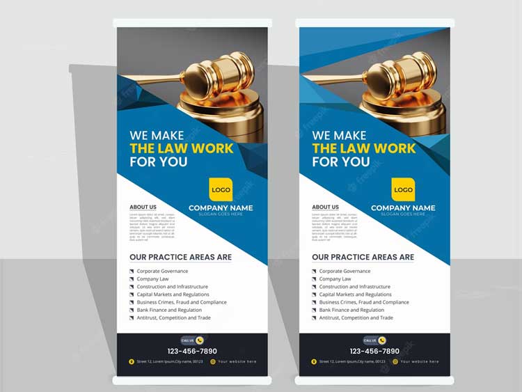 Roll up Banner Design 1095