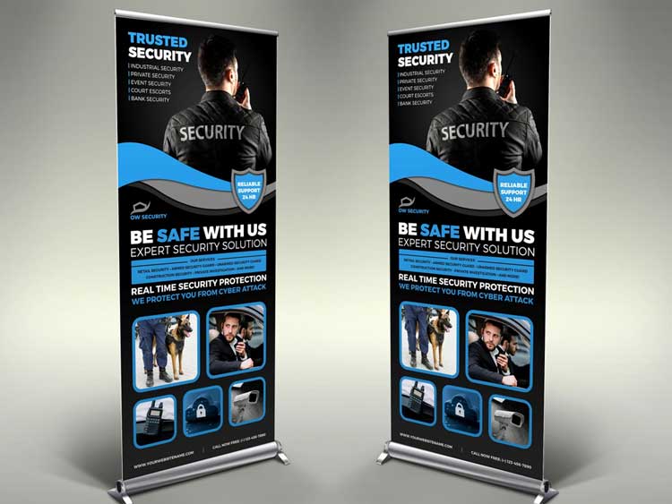 Roll up Banner Design 1096