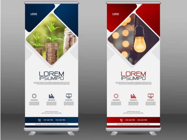Roll up Banner Design 1099