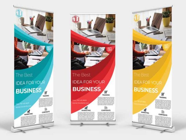 Roll up Banner Design 1102